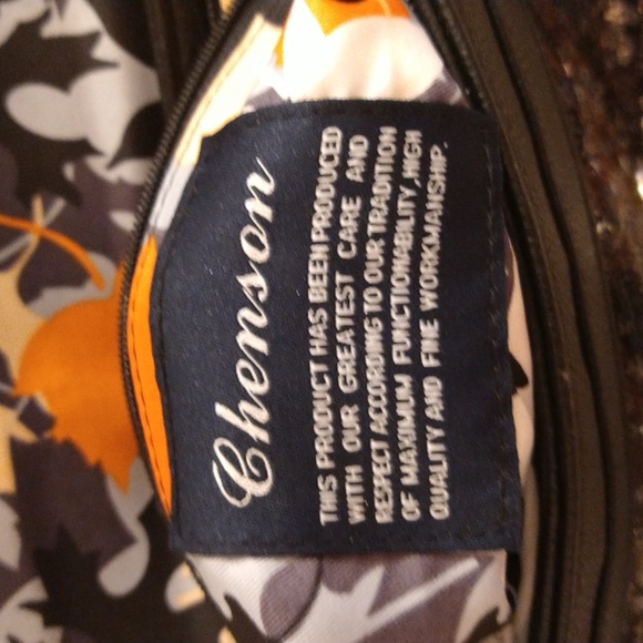 Chenson black and silver sequined mini bag - Picture 5 of 11